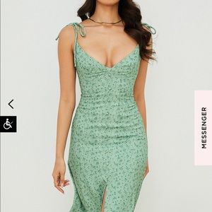 House of CB floral dress